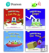 Learn To Read At Home With Bug Club Phonics Alphablocks: Phase 3 - Reception Term 2 (4 Fiction Books) Pack B