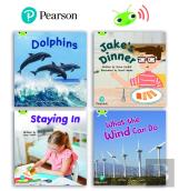 Learn To Read At Home With Bug Club Phonics: Phase 5 - Year 1, Terms 1 And 2 (4 Non-Fiction Books) Pack B