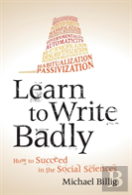Learn To Write Badly