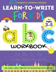 Learn To Write For Kids Abc Workbook