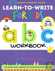 Learn To Write For Kids Abc Workbook