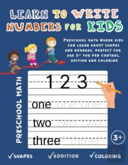 Learn To Write Numbers For Kids