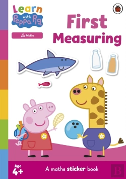 Bertrand.pt - Learn With Peppa: First Measuring Sticker Activity Book