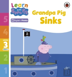 Bertrand.pt - Learn With Peppa Phonics Level 3 Book 6   Grandpa Pig Sinks (Phonics Reader)