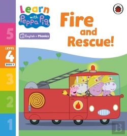 Bertrand.pt - Learn With Peppa Phonics Level 4 Book 9   Fire And Rescue! (Phonics Reader)