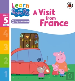 Bertrand.pt - Learn With Peppa Phonics Level 5 Book 6   A Visit From France (Phonics Reader)