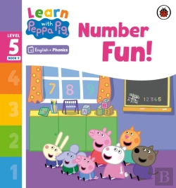 Bertrand.pt - Learn With Peppa Phonics Level 5 Book 9   Number Fun! (Phonics Reader)