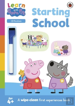 Bertrand.pt - Learn With Peppa: Starting School Wipe-Clean Activity Book