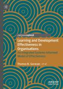 Learning And Development Effectiveness In Organisations