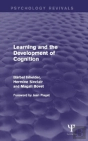Learning And The Development Of Cognition