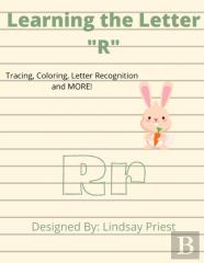 Learning The Letter ''R''