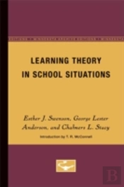Learning Theory In School Situations