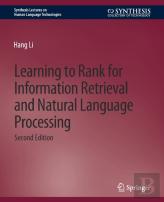 Learning To Rank For Information Retrieval And Natural Language Processing, Second Edition