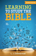 Learning To Study The Bible Student Journal