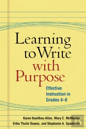 Learning To Write With Purpose