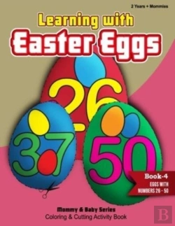 Bertrand.pt - Learning With Easter Eggs - Book 4 - Eggs With Numbers 26-50 - 2years+Mommies