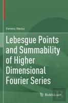 Lebesgue Points And Summability Of Higher Dimensional Fourier Series