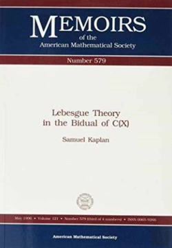 Bertrand.pt - Lebesgue Theory In The Bidual Of C(X)