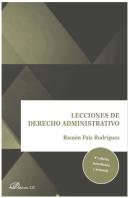 Lecciones De Derecho Administrativo
