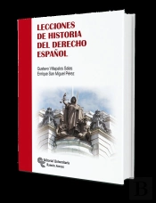 Lecciones De Historia Del Derecho Español