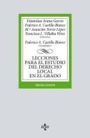 Lecciones Para El Estudio Del Derecho Local En El Grado