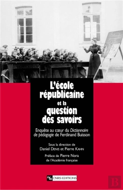 Bertrand.pt - L'Ecole Republicaine Et La Question Du Savoir