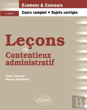 Leçon De Contentieux Administratif (2e Édition)