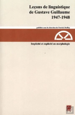 Bertrand.pt - Lecon De Linguistique De Gustave Guillaume V 22 (1947-1948)