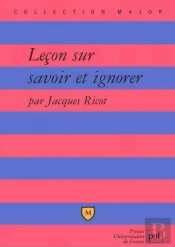 Leçon Sur Savoir Et Ignorer