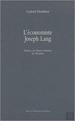 Bertrand.pt - L'Économiste Joseph Lang