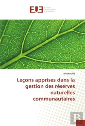 Lecons Apprises Dans La Gestion Des Reserves Naturelles Communautaires