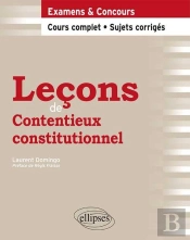 Leçons De Contentieux Constitutionnel