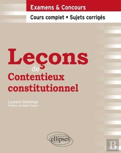 Bertrand.pt - Leçons De Contentieux Constitutionnel