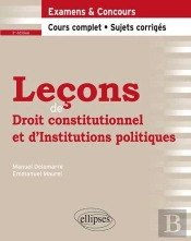 Leçons De Droit Constitutionnel Et D'Institutions Politiques, 2e Édition