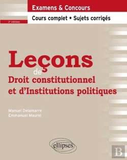 Bertrand.pt - Leçons De Droit Constitutionnel Et D'Institutions Politiques, 2e Édition