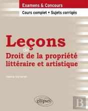 Leçons De Droit De La Propriété Littéraire Et Artistique