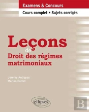 Leçons De Droit Des Régimes Matrimoniaux