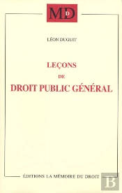 Leçons De Droit Public Général