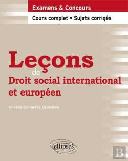 Bertrand.pt - Leçons De Droit Social International Et Européeen