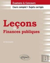 Leçons De Finances Publiques