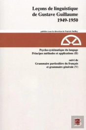 Lecons De Linguistique De Gustave Guillaume V 25