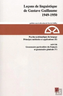 Bertrand.pt - Lecons De Linguistique De Gustave Guillaume V 25