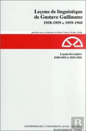 Leçons Des Années 1958-1959 Et 1959-1960