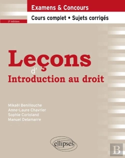 Bertrand.pt - Leçons D'Introduction Au Droit, 2e Édition