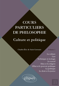 Bertrand.pt - Lecons Particulieres De Philosophie Volume1 Culture & Politique (Culture Art Technique Ecologie)