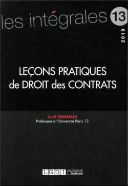 Bertrand.pt - Lecons Pratiques De Droit Des Contrats - 1ere Edition