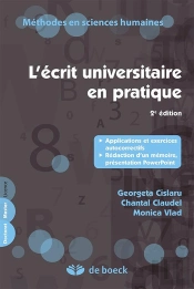 L'Écrit Universitaire En Pratique (2e Édition)