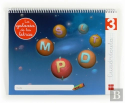 Bertrand.pt - Lectoescritura 3, Cuadrícula. La Galaxia De Las Letras