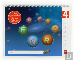 Bertrand.pt - Lectoescritura 4, Cuadrícula. La Galaxia De Las Letras