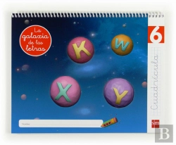 Bertrand.pt - Lectoescritura 6, Cuadrícula. La Galaxia De Las Letras